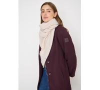 Schal CECIL, Damen, light greige, Strick, Kunstfaser, unifarben, Modetücher Schal, mit Fransen (65346910-0) light greige