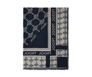 Schal JOOP "Schal JW221A103", Damen, blau, Obermaterial: 52% Viskose CV. 48% Polyacryl PAN., Modetücher Schal (68619412-0) blau