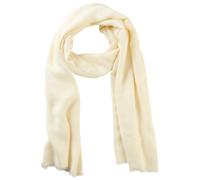 Schal LAURA SCOTT, Damen, beige (champagner), Web, Viskose, unifarben, Modetücher Schal, Schal-Tuch mit feinen Fransen - neue Farbe champagner (56051358-0) champagner