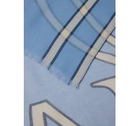 Schal LECOMTE "Schal", Damen, hellblau, 100%Polyester, gemustert, Modetücher Schal (29162318-0) hellblau