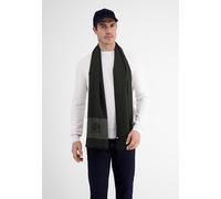 Schal LERROS "Schal mit LERROS Intarsie", Herren, classic navy, Kunstfaser, Modetücher Schal (29085450-0) classic navy