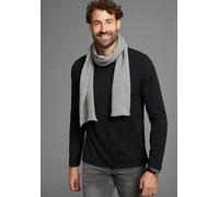 Schal MAN'S WORLD, Damen, grau (hellgrau melange), Strick, Polyacryl, meliert, Modetücher Schal, aus kuscheligweichem Material - NEW (57270923-0)