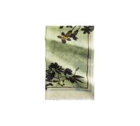 Schal MARC O'POLO "aus feiner Schurwolle", Damen, medium grün, Obermaterial: 100% Schurwolle, gemustert, Modetücher Schal (89211241-0) medium grün