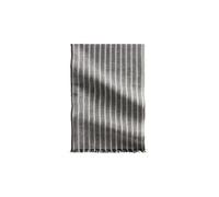 Schal MARC O'POLO "aus Leinen und Bio-Baumwolle", Herren, schwarz, Obermaterial: 65% Leinen, 35% Baumwolle, gestreift, Modetücher Schal (25780649-0) schwarz