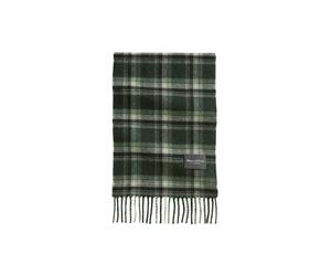 Schal MARC O'POLO "aus weicher Schurwolle", Herren, grün (medium grün), Obermaterial: 100% Schurwolle, kariert, Modetücher Schal (26453425-0) medium grün