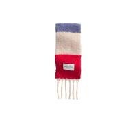 Schal MARC O'POLO "mit flauschiger Alpakawolle", Damen, bunt (medium beige), Obermaterial: 66% Schurwolle, 22% Alpaka, 12% Polyamid, gestreift, Modetücher Schal (72160126-0) medium beige