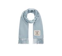 Modetuch CODELLO "Codello Schal", Damen, blau (hellblau), Obermaterial: 80% Polyester PES. 20% Viskose CV., uni, Modetücher, mit Fransen (35109620-0) hellblau