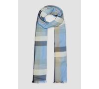 Schal mit Karo-Print ONESIZE blau 2172487.59N3.ONESIZE