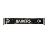 Las Vegas Raiders NFL Schal Fanschal Scarf ** Team HD Knitted Jaquard Scarf ** in 145 x 20 cm