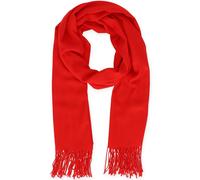 Halsüberkopf Accessoires - Schal Pashmina 70x180cm rot - Gr. - OS