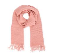 Halsüberkopf Accessoires - Schal Plissee Uni 65x165 rosé - Gr. - OS