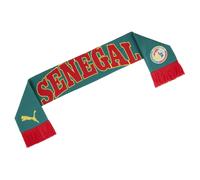 Schal PUMA "Senegal ftblCulture Schal Erwachsene", Damen, Gr. onesize, grün (rot wild grün), Obermaterial: 100% Polyacryl, Modetücher Schal (79605256-0) rot wild grün