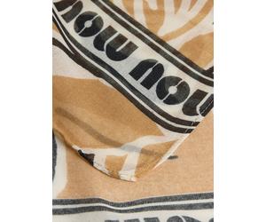 Schal RABE "Schal", Damen, beige (braun), 100%Polyester, geblümt, Modetücher Schal (53491057-0) braun