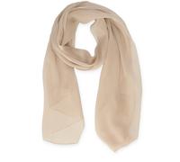 Halsüberkopf Accessoires - Schal Seide uni 65x180cm taupe - Gr. - OS