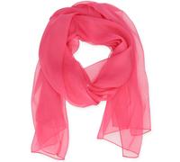 Halsüberkopf Accessoires - Schal Seide uni 65x180cm pink - Gr. - OS