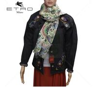 Schal Seide-Wolle ETRO Calcutta 130 x 44 cm