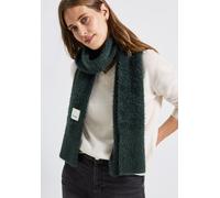 Schal STREET ONE, Damen, Gr. onesize, grün (juniper grün meliert), 50% Polyacryl, 50% Polyamid, unifarben, Modetücher, aus softem Materialmix (87250608-0) juniper grün meliert