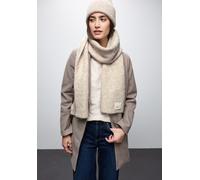 Street One Damen 5706442 Schal mit Woll-Anteil, Soft Sand Mel, Regular