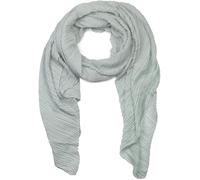 Schal STYLEBREAKER "Gekreppter Unifarbener Schal", Damen, grau (hellgrau), Obermaterial: 50% Viskose CV. 50% Baumwolle CO., Modisch, Modetücher Schal (58169052-0) hellgrau