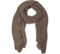 Schal STYLEBREAKER "Gekreppter Unifarbener Schal", Damen, grau (taupe), Obermaterial: 50% Viskose CV. 50% Baumwolle CO., Modisch, Modetücher Schal (51830159-0) taupe