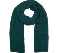 Schal STYLEBREAKER "Gekreppter Unifarbener Schal", Damen, grün (dunkelgrün), Obermaterial: 50% Viskose CV. 50% Baumwolle CO., Modisch, Modetücher Schal (69517103-0) dunkelgrün