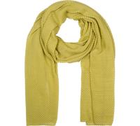 Schal STYLEBREAKER "Gekreppter Unifarbener Schal", Damen, grün (kiwigrün), Obermaterial: 50% Viskose CV. 50% Baumwolle CO., Modisch, Modetücher Schal (69284231-0) kiwigrün