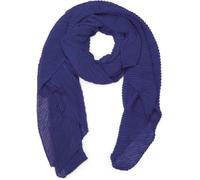 Schal STYLEBREAKER "Gekreppter Unifarbener Schal", Damen, lila (violett), Obermaterial: 50% Viskose CV. 50% Baumwolle CO., Modisch, Modetücher Schal (63827907-0) violett