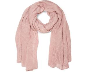 Schal STYLEBREAKER "Gekreppter Unifarbener Schal", Damen, rosa (altrose), Obermaterial: 50% Viskose CV. 50% Baumwolle CO., Modisch, Modetücher Schal (44144428-0) altrose