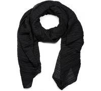 Schal STYLEBREAKER "Gekreppter Unifarbener Schal", Damen, schwarz, Obermaterial: 50% Viskose CV. 50% Baumwolle CO., Modisch, Modetücher Schal (49365868-0) schwarz