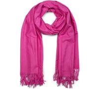 Schal STYLEBREAKER "Weicher Schal Uni mit Fransen", Damen, pink, Obermaterial: 100% Viskose CV., Modisch, Modetücher Schal (97603031-0) pink