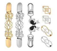 Schal- Und Strickjackenclips 7Pcs Cinch Clip Vintage Kleid Clips Zurück Pullover Schal Strickjacke Kragen Zu Straffen Hose Taille Spanner SchmüCken