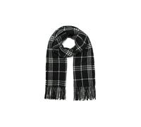 Schal VERO MODA "VMELLA WOVEN SCARF NOOS", Damen, schwarz detail:birch check, Strick, Kunstfaser, Modetücher Schal (31723227-0)