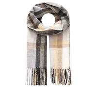 Schal ZWILLINGSHERZ ""Kariert"", Damen, beige, Web, Kunstfaser, kariert, Modetücher Schal, mit Karo-Muster und Fransenabschlüssen (77145510-0)
