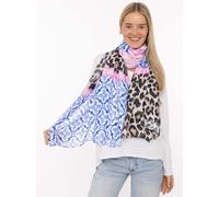 Zwillingsherz Schal Damen Halstuch viele verschiedene Muster Freizeit 80% Polyester 20% Viskose
