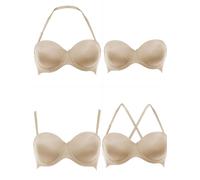 Schalen-BH ANITA "Multifunktions Bügel BH mit Schale Padded Basic", Damen, Gr. 80, Cup C, beige (desert), Stoff, Obermaterial: 80% Polyamid PA. 20% Elasthan EL., BHs Schalen-BH (79980713-80) desert