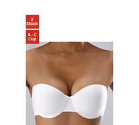 PETITE FLEUR Bügel-BH Damen schwarz+weiß Gr.70A