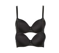 Lisca 2er Pack Schalen BH Evelyn 020228 Gr. 85D in Black