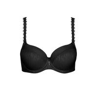 Schalen-BH LISCA "Schalen BH Gracia", Damen, Gr. 90, Cup D, schwarz, Stoff, Obermaterial: 81% Polyamid PA. 16% Elasthan EL. 3% Polyester PES., BHs Schalen-BH (31565063-90) schwarz