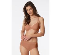 Schalen-BH mit Bügel und gleitenden Cups rost - Unique Micro 90B