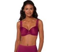 Schalen-BH VIANIA, Damen, Gr. 90, Cup B, rot (weinrot), 77% Polyester, 13% Polyamid, 10% Elasthan, BHs BH Bügel-BH Schalen-BH, Topseller (19150052-90) weinrot