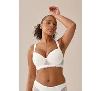 Schalen-BH NATURANA "The Friday", Damen, Gr. 85, Cup F, beige (ecru), Obermaterial: 89% Polyamid, 11% Elasthan. Cups: 85% Polyamid, 15% Elasthan. Futter: 92% Polyamid, 8% Elasthan, unifarben, BHs Scha