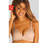 Schalen-BH NUANCE Gr. 80, Cup D, braun (caramel) Damen BHs (38367132-80) caramel