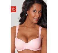 Schalen-BH NUANCE "Optimizer", Damen, Gr. 80, Cup A, rosa (rosé), Microtouch, Obermaterial: 82% Polyamid (TACTEL), 18% Elasthan (LYCRA), BHs Schalen-BH, mit Bügel (392750-80) rosé