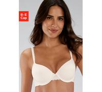 Schalen-BH S.OLIVER "Camille" Gr. 90, Cup E, beige (creme) Damen BHs (84713457-90) creme