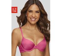 Leicht wattierter BH mit Spitzen-Detail 90D rot 6010025.4513.90D