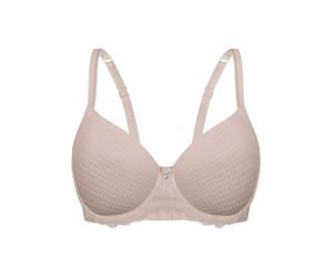 Schalen-BH SASSA "Schalen BH BEAUTIFUL CLASSIC", Damen, Gr. 95, Cup D, beige (nude), Obermaterial: 85% Polyamid PA. 15% Elasthan EL., BHs Schalen-BH (21507904-95) nude