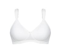 Susa Damen Schalen-BH Milano I ohne Bügel nahtlos vorgeformte Cups Ivory 75D