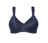Susa Schalen BH Damen ohne Bügel Milano I Damen-BHS mit nahtlos vorgeformten Cups I Dessous mit optimaler Passform und wunderbarem Hautgefühl I Marine I 90B