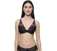 Schalen-BH TRIUMPH "Sensual Spotlight WP", Damen, Gr. 75, Cup E, schwarz, Microtouch, Obermaterial: 64% Polyester, 29% Polyamid, 7% Elasthan, BHs Schalen-BH, mit Stickerei (85067234-75) schwarz
