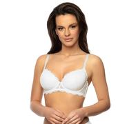 Schalen-BH VIANIA "Schalen BH mit Bügel Ava", Damen, Gr. 85, Cup D, weiß, BHs Schalen-BH (68886246-85) weiß
